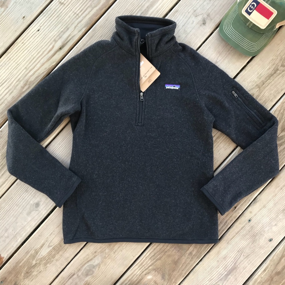 Patagonia Better Sweater 1/4 Zip Black XS